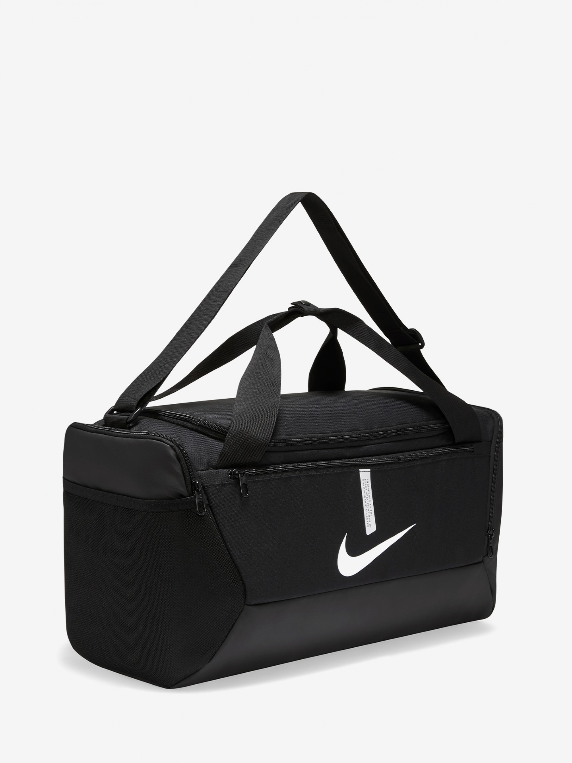 Saco de Futebol Nike Academy Team Duffel Médio 41L Preto