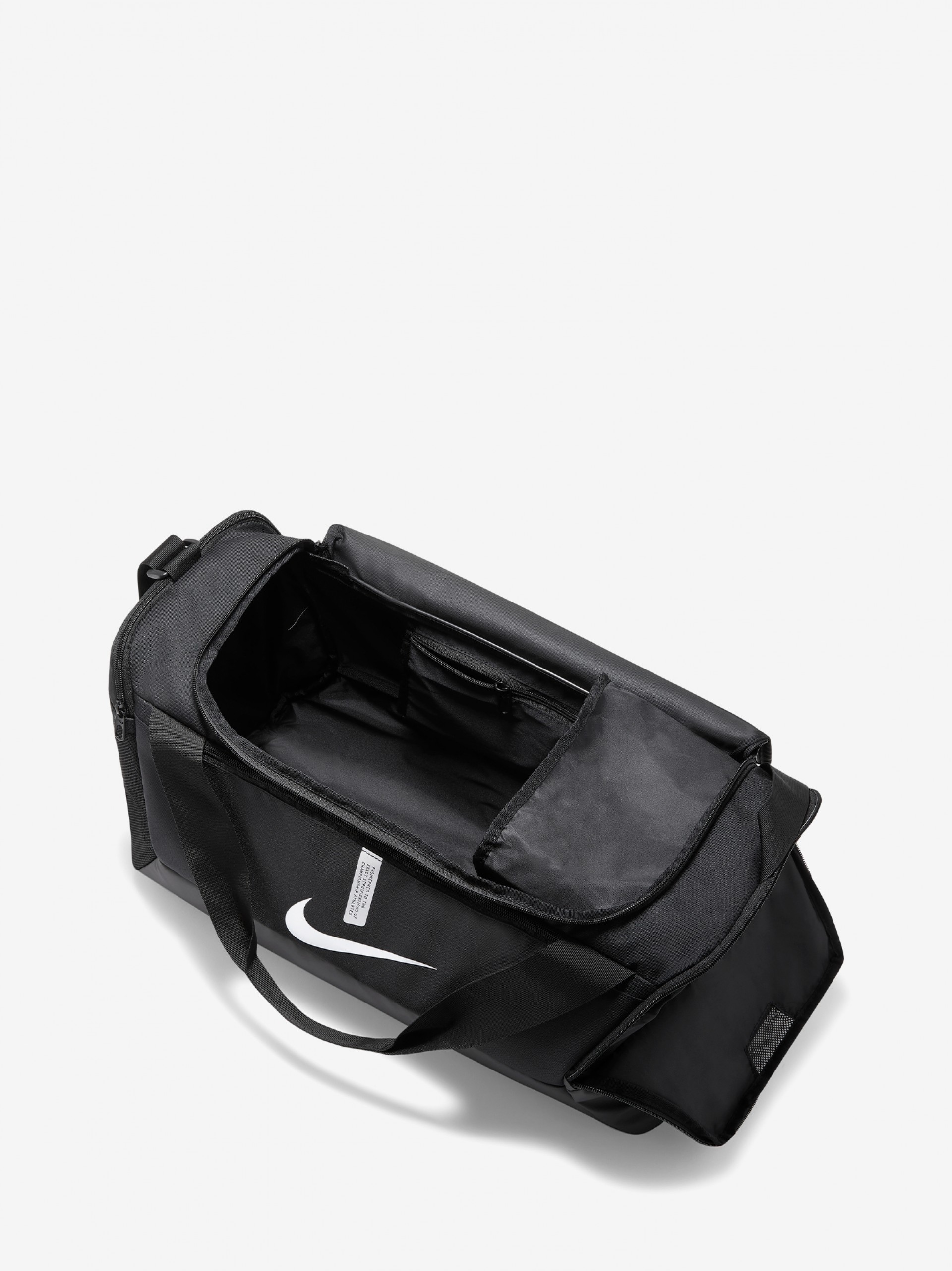 Saco de Futebol Nike Academy Team Duffel Médio 41L Preto