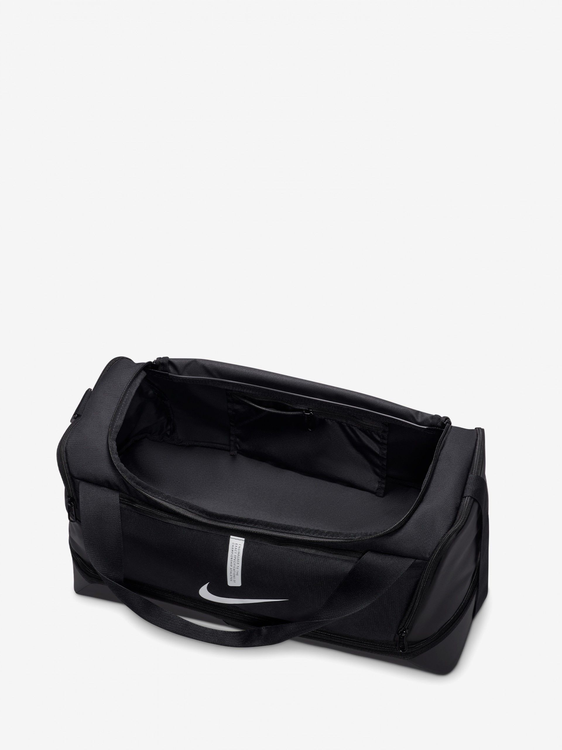 Saco de Futebol Nike Academy Team Duffel Pequeno 37L Preto