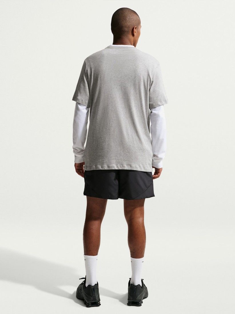 Camiseta Nike Sportswear Celebrate Brand Gris Para Hombre