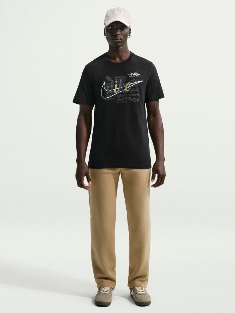 Camiseta Nike Sportswear Celebrate Brand Negra Para Hombre