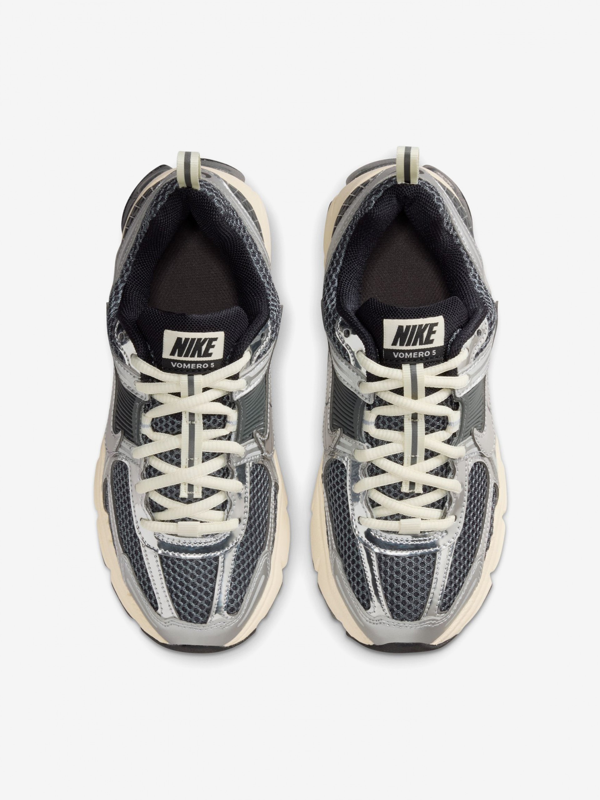 Nike Vomero 5 Grey and Silver Junior Sneakers