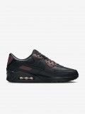 Zapatillas Nike Air Max 90 Premium Negras y Burdeos Para Hombre Zapatillas Nike Air Max 90 Premium Negras y Burdeos Para Hombre