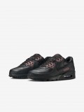 Zapatillas Nike Air Max 90 Premium Negras y Burdeos Para Hombre Zapatillas Nike Air Max 90 Premium Negras y Burdeos Para Hombre