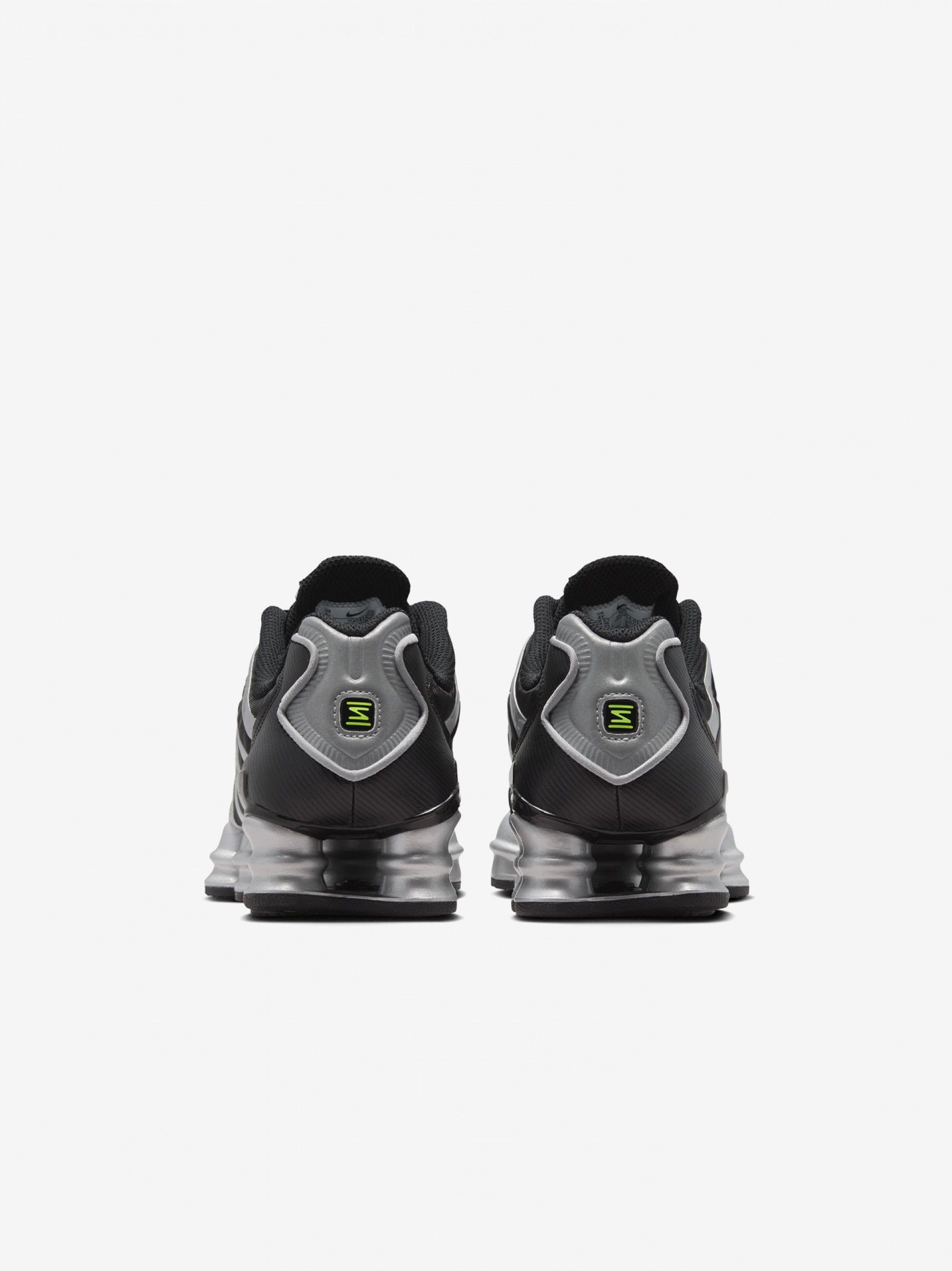 Nike Shox TL Black and Silver Junior Sneakers