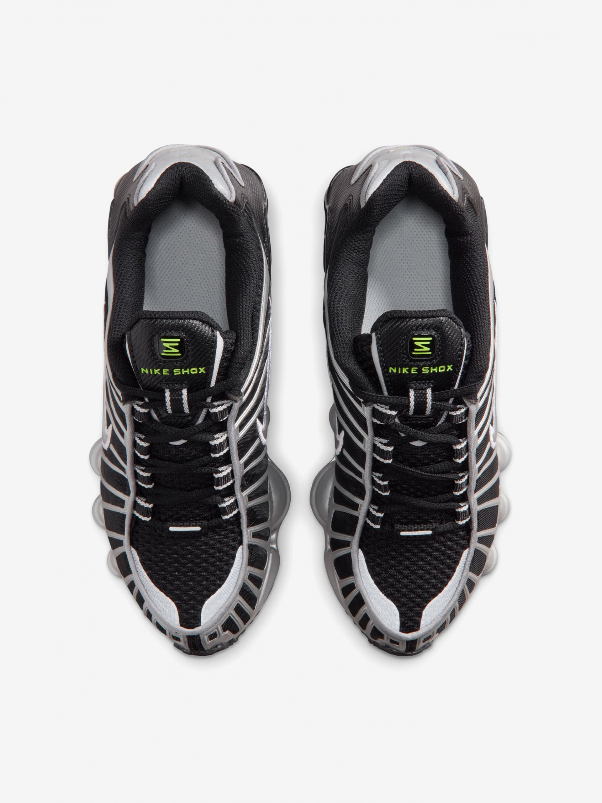 Nike Shox TL Black and Silver Junior Sneakers