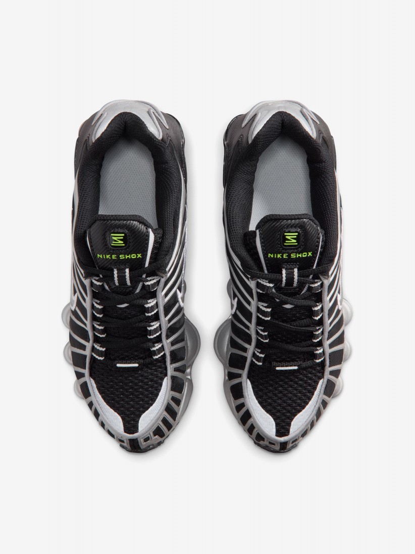 Zapatillas Nike Shox TL Negras y Plateadas J�nior