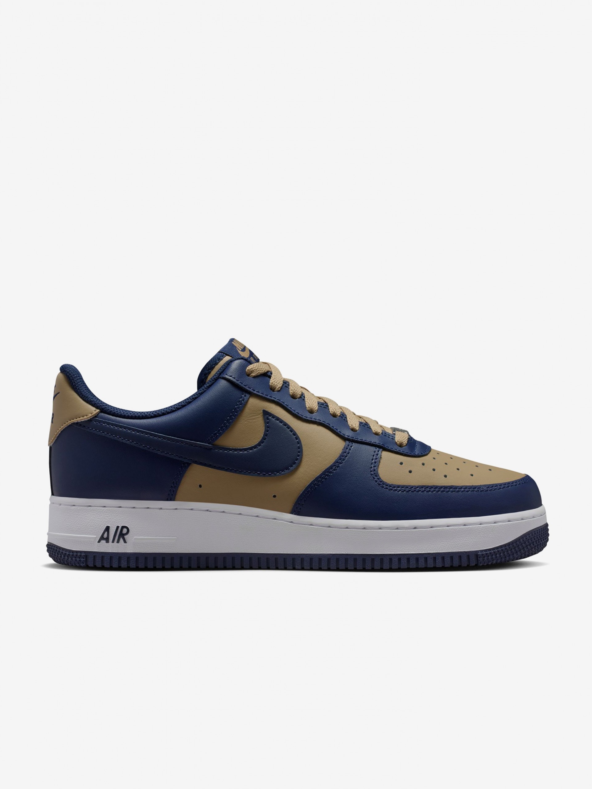Sapatilhas Nike Air Force 1 07 Azuis e Caqui Para Homem