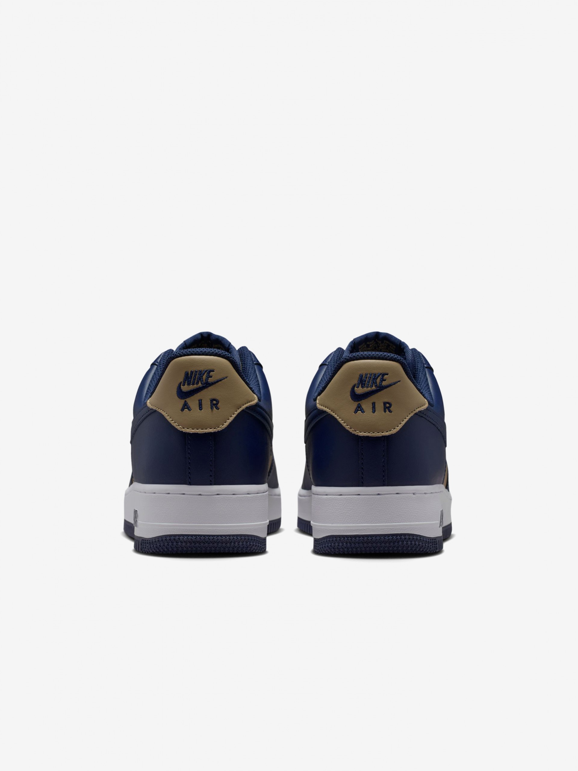 Nike Air Force 1 07 Blue and Khaki Sneakers For Men