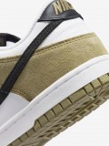Sapatilhas Nike Dunk Low Essential+ Brancas, Pretas e Verdes J�nior