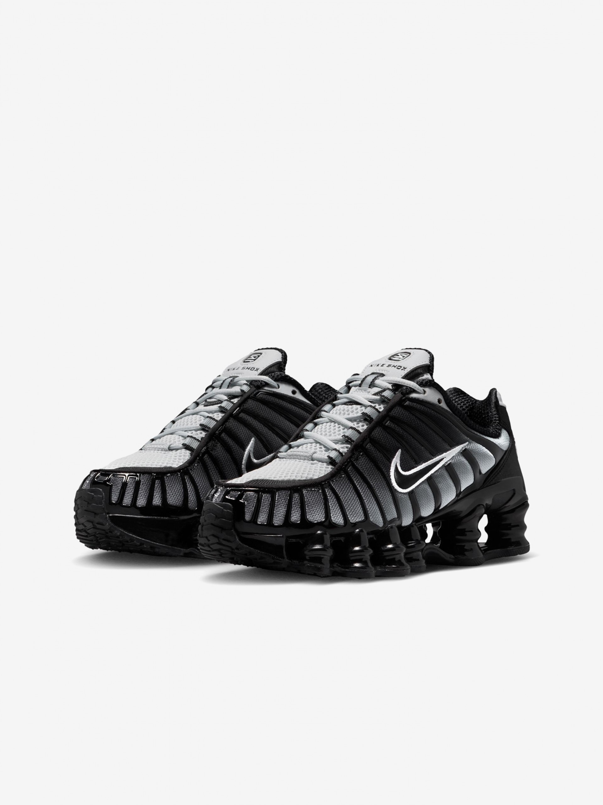 Nike Shox TL Black and Grey Junior Sneakers