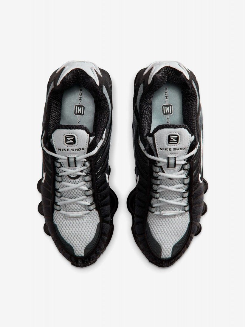 Zapatillas Nike Shox TL Negras y Grises J�nior