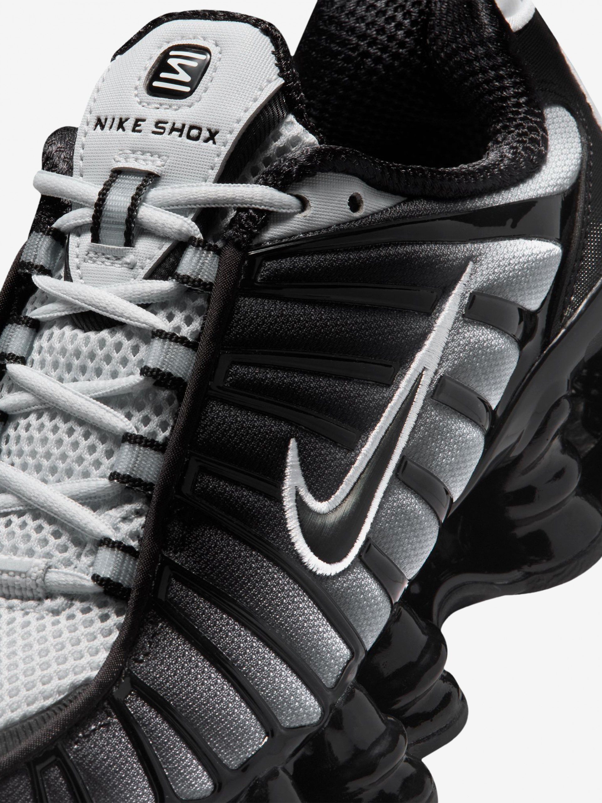 Nike Shox TL Black and Grey Junior Sneakers