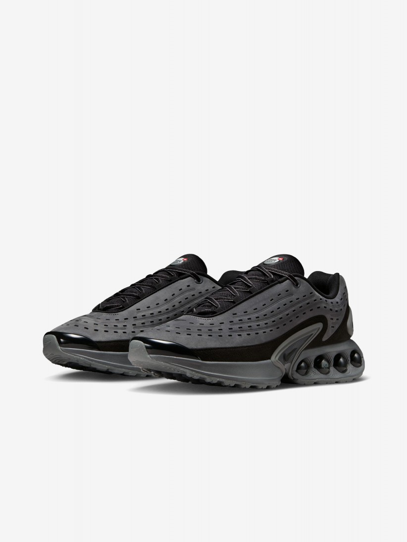 Zapatillas Nike Air Max Dn Grises y Negras De Piel Para Hombre