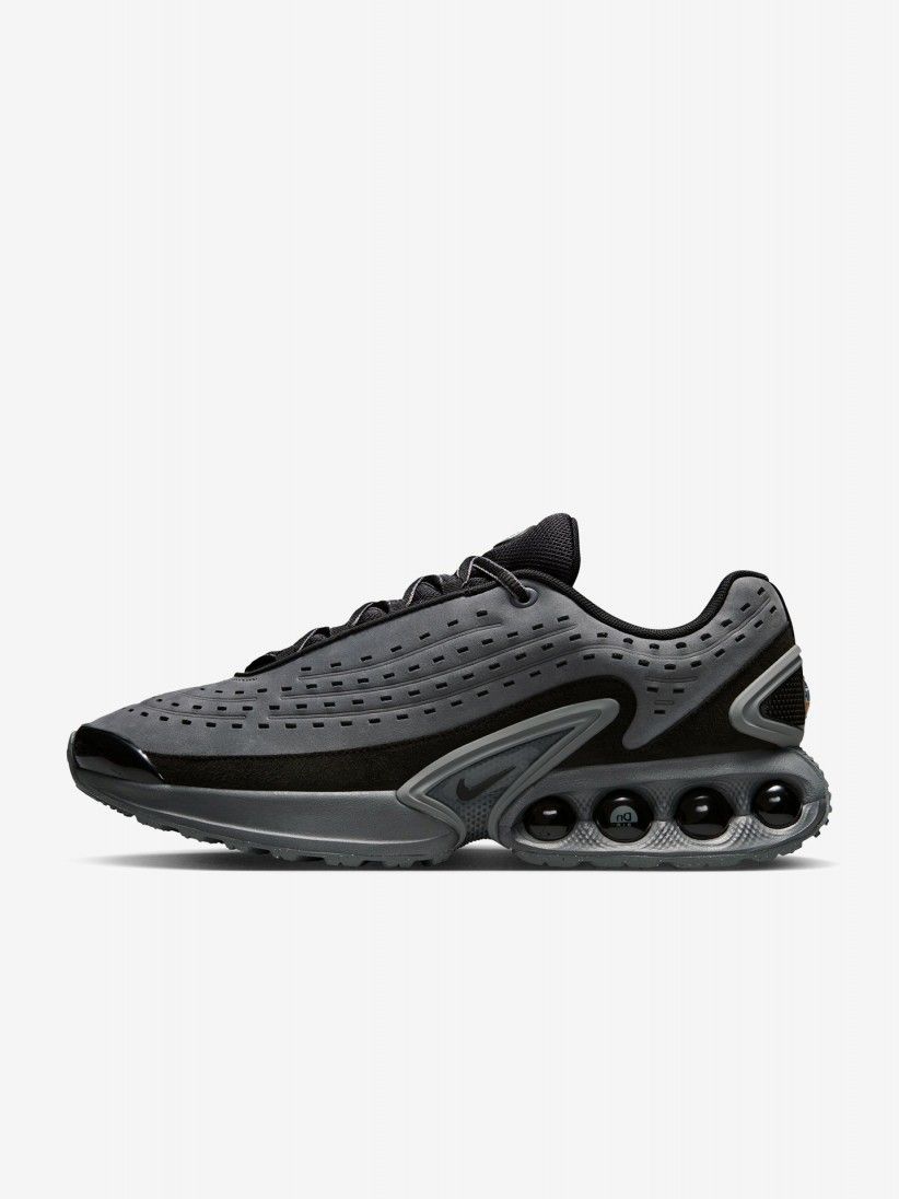 Zapatillas Nike Air Max Dn Grises y Negras De Piel Para Hombre