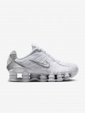 Zapatillas Nike Shox TL Blancas y Plateadas J�nior