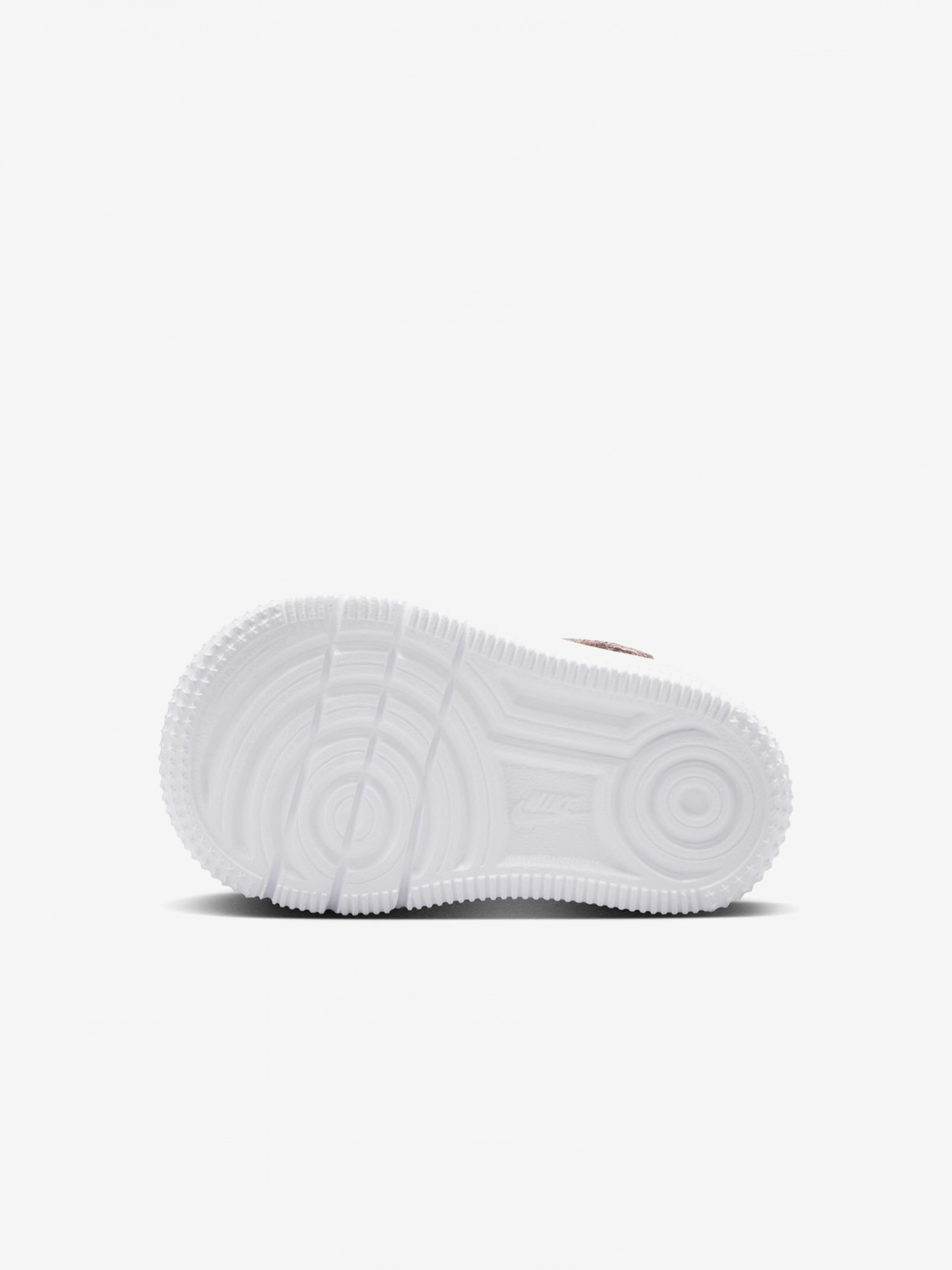 Zapatillas Nike Force 1 Low EasyOn Essential+ Rosa y Marrones De Piel y Gamuza Para Bebé