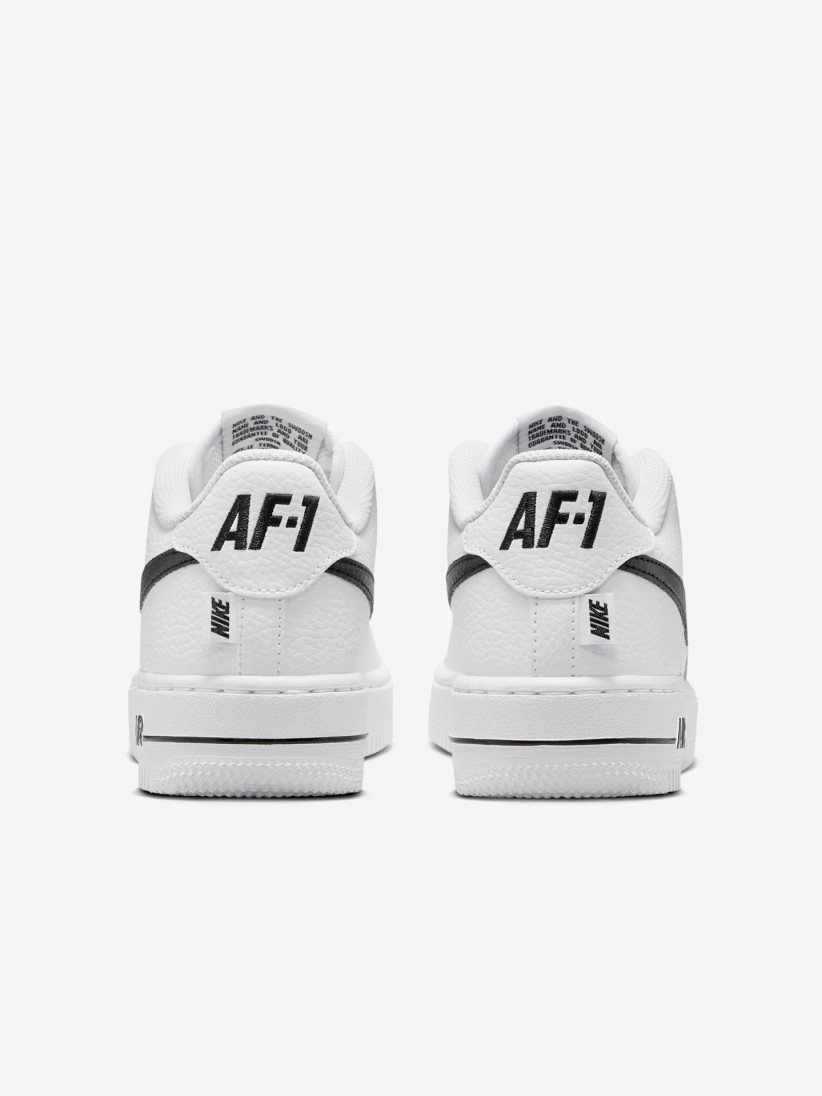 Zapatillas Nike Air Force 1 Blancas y Negras Júnior Zapatillas Nike Air Force 1 Blancas y Negras Júnior