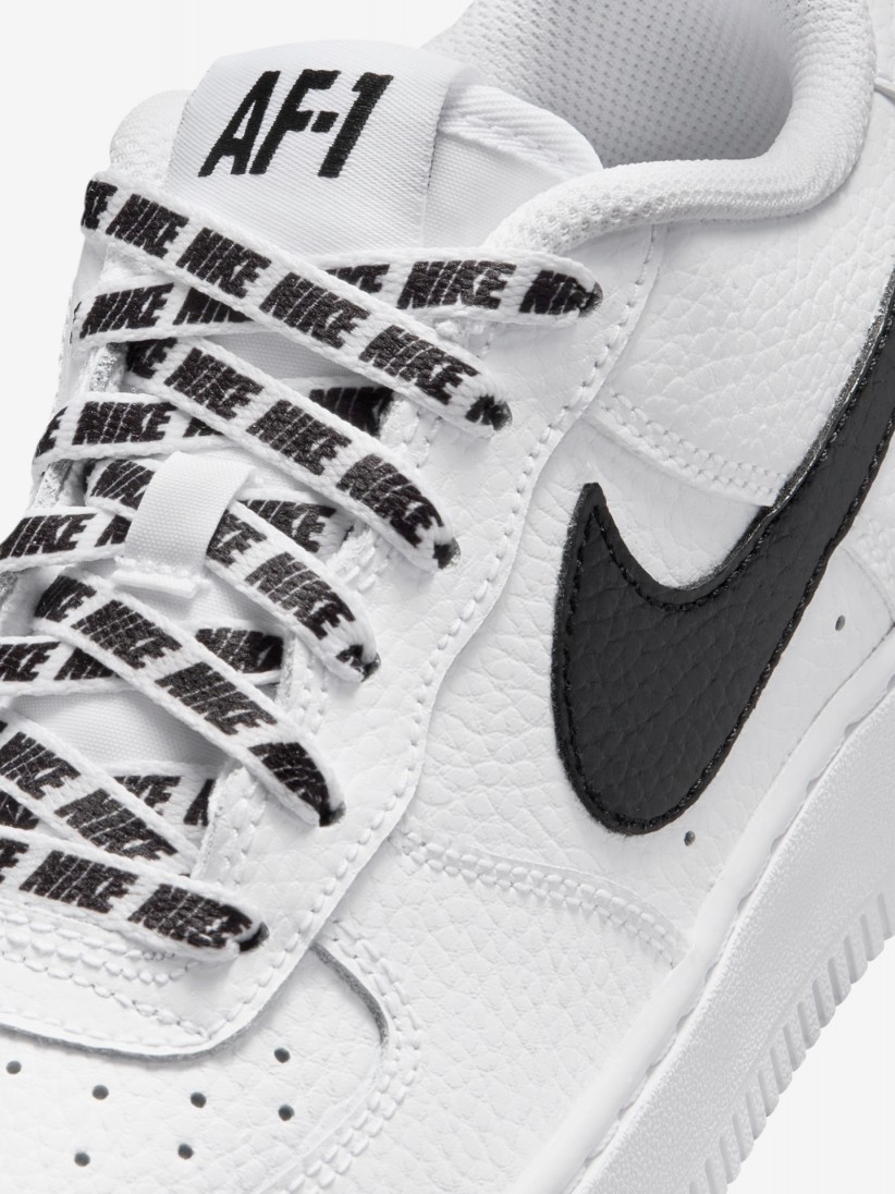 Zapatillas Nike Air Force 1 Blancas y Negras Júnior Zapatillas Nike Air Force 1 Blancas y Negras Júnior
