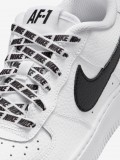 Zapatillas Nike Air Force 1 Blancas y Negras Júnior Zapatillas Nike Air Force 1 Blancas y Negras Júnior