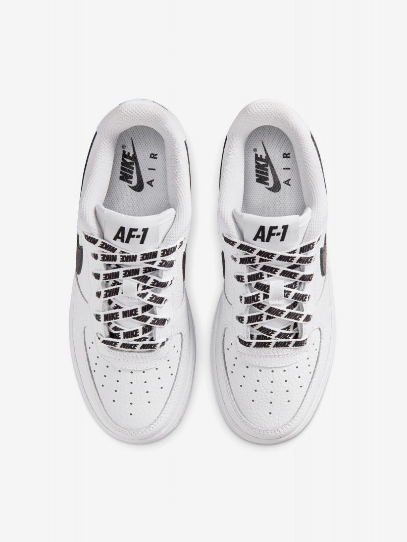 Zapatillas Nike Air Force 1 Blancas y Negras Júnior Zapatillas Nike Air Force 1 Blancas y Negras Júnior