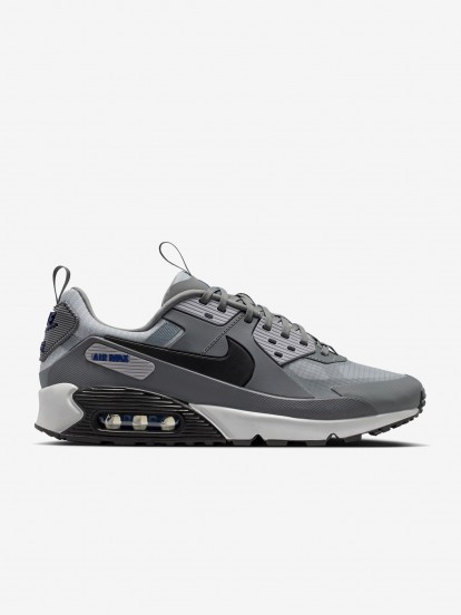 Zapatillas Nike Air Max 90 Grises y Azules Para Hombre Zapatillas Nike Air Max 90 Grises y Azules Para Hombre