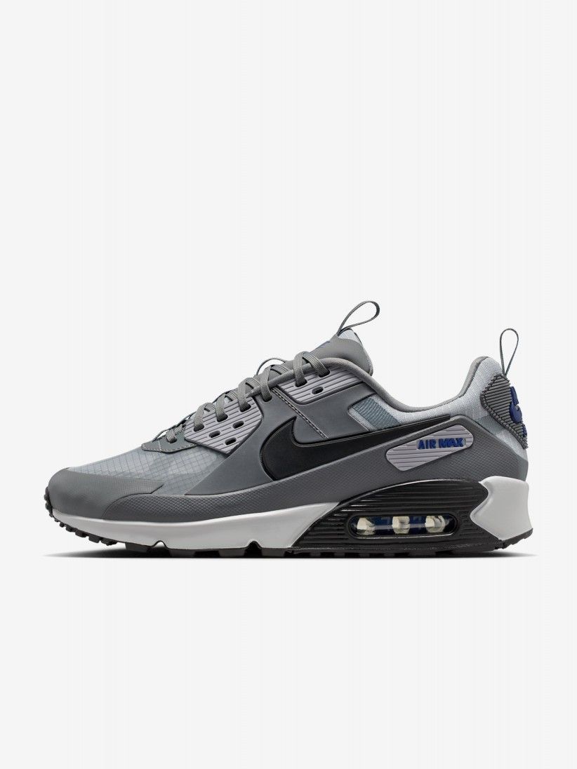Zapatillas Nike Air Max 90 Grises y Azules Para Hombre Zapatillas Nike Air Max 90 Grises y Azules Para Hombre