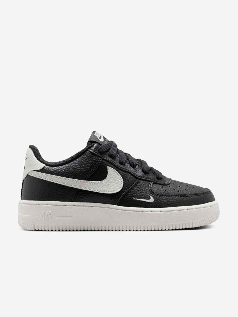 Zapatillas Nike Air Force 1 Negras y Blancas Júnior Zapatillas Nike Air Force 1 Negras y Blancas Júnior