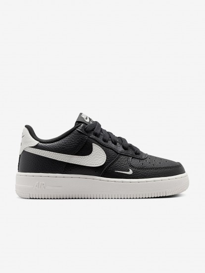 Zapatillas Nike Air Force 1 Negras y Blancas J�nior