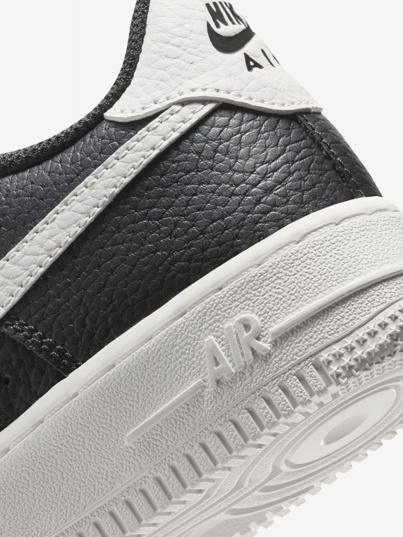 Zapatillas Nike Air Force 1 Negras y Blancas Júnior Zapatillas Nike Air Force 1 Negras y Blancas Júnior