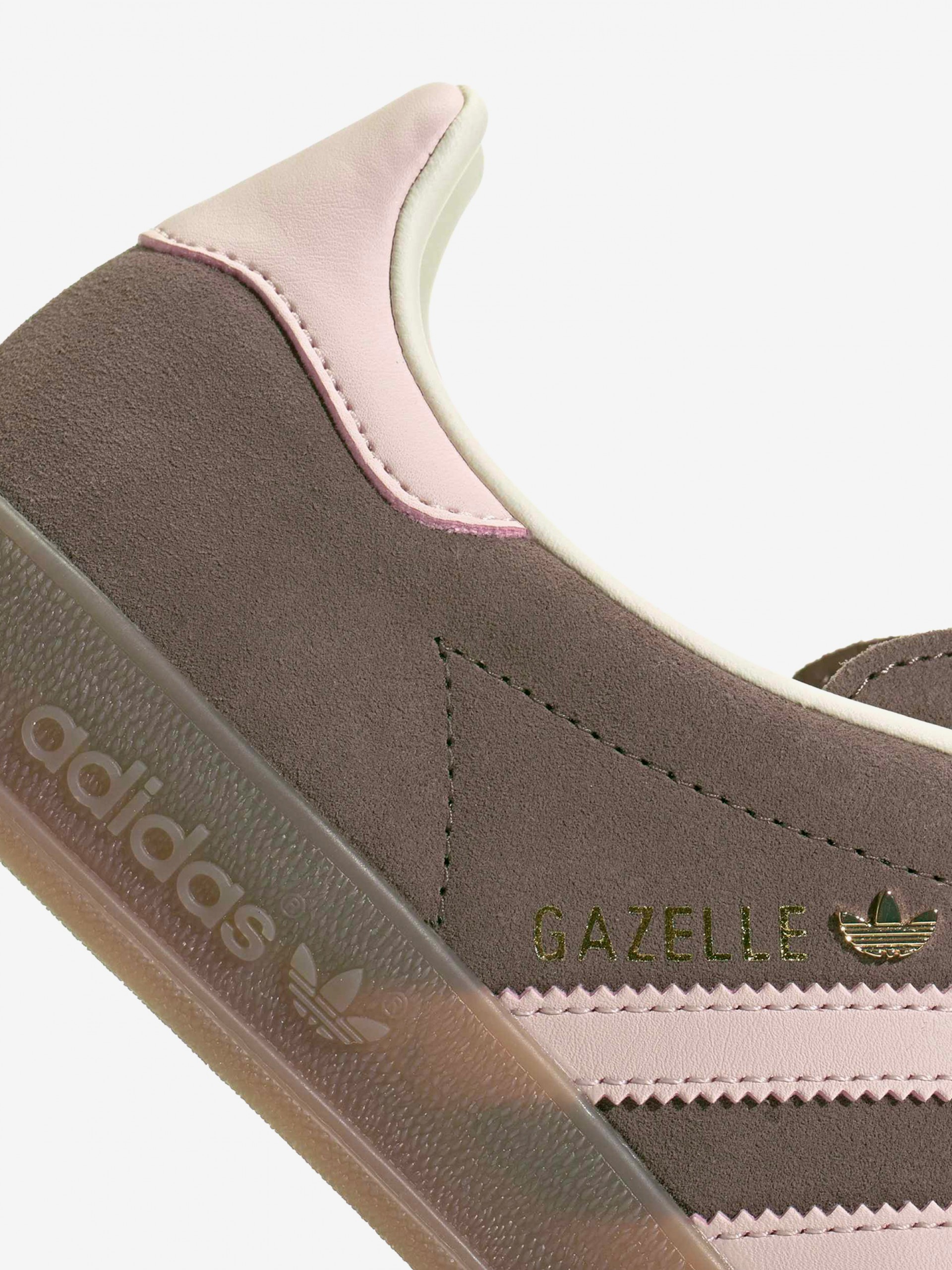 Sapatilhas Adidas Gazelle Indoor W Castanhas e Rosa