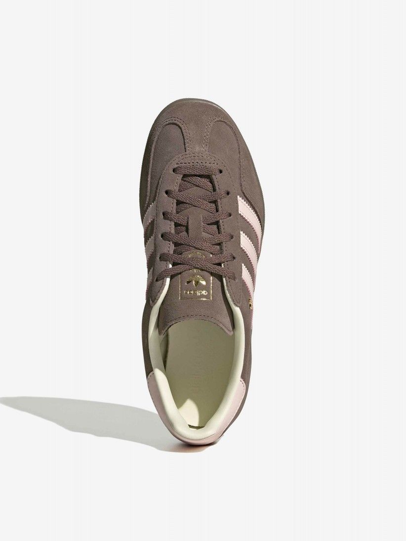 Zapatillas Adidas Gazelle Indoor W Marrones y Rosa
