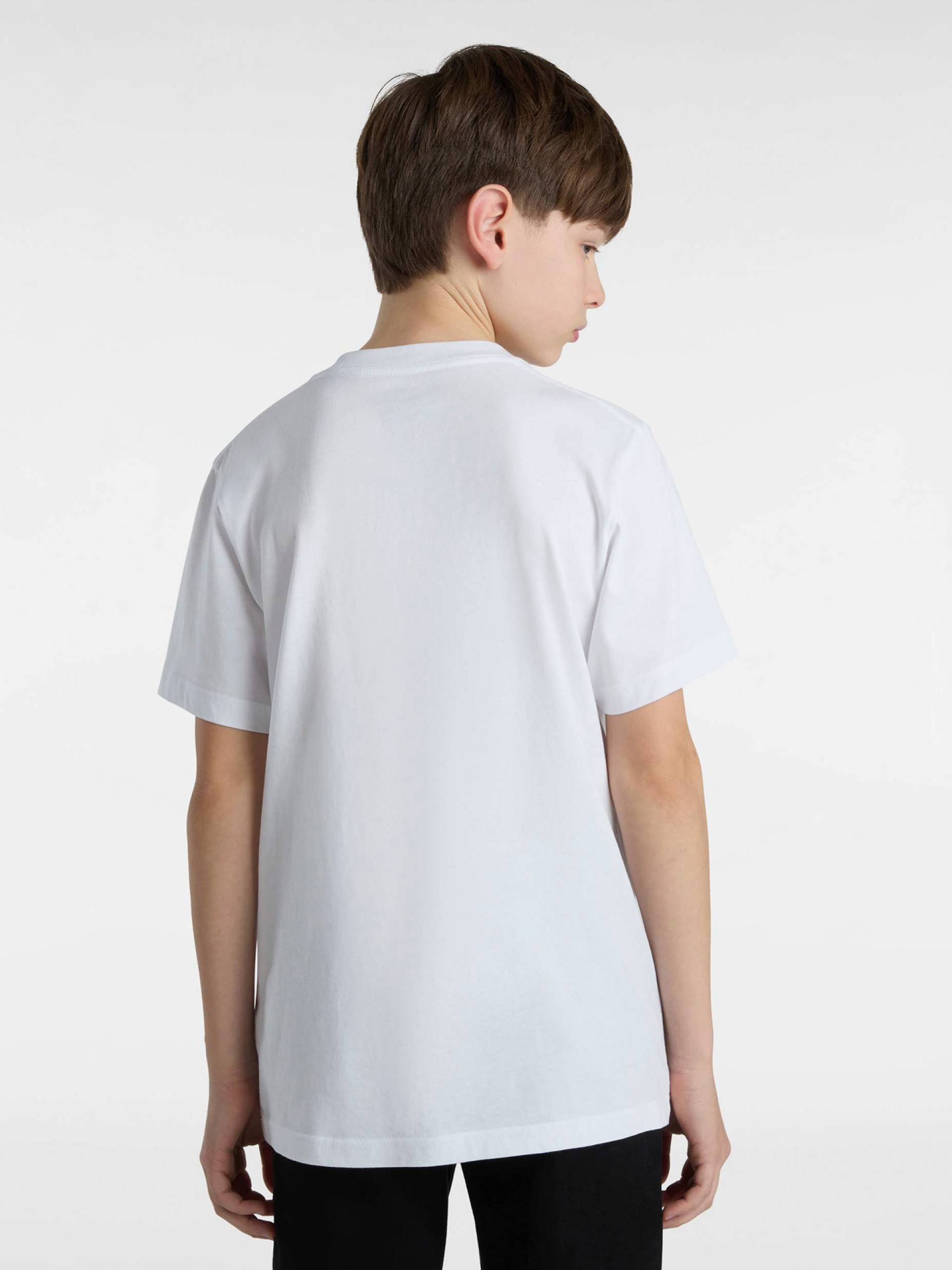 Vans By Left Chest Kids White T-shirt