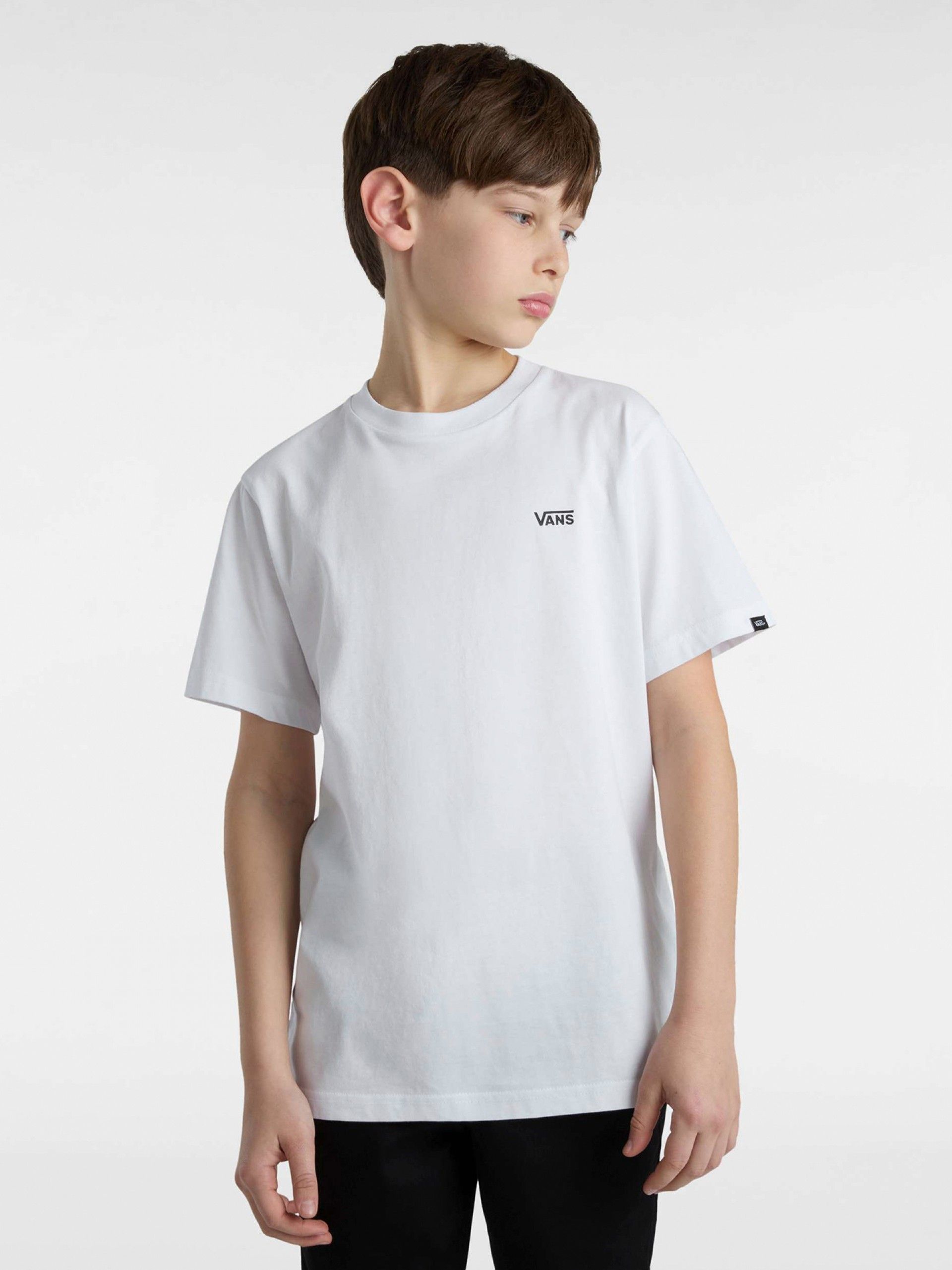 Vans By Left Chest Kids White T-shirt