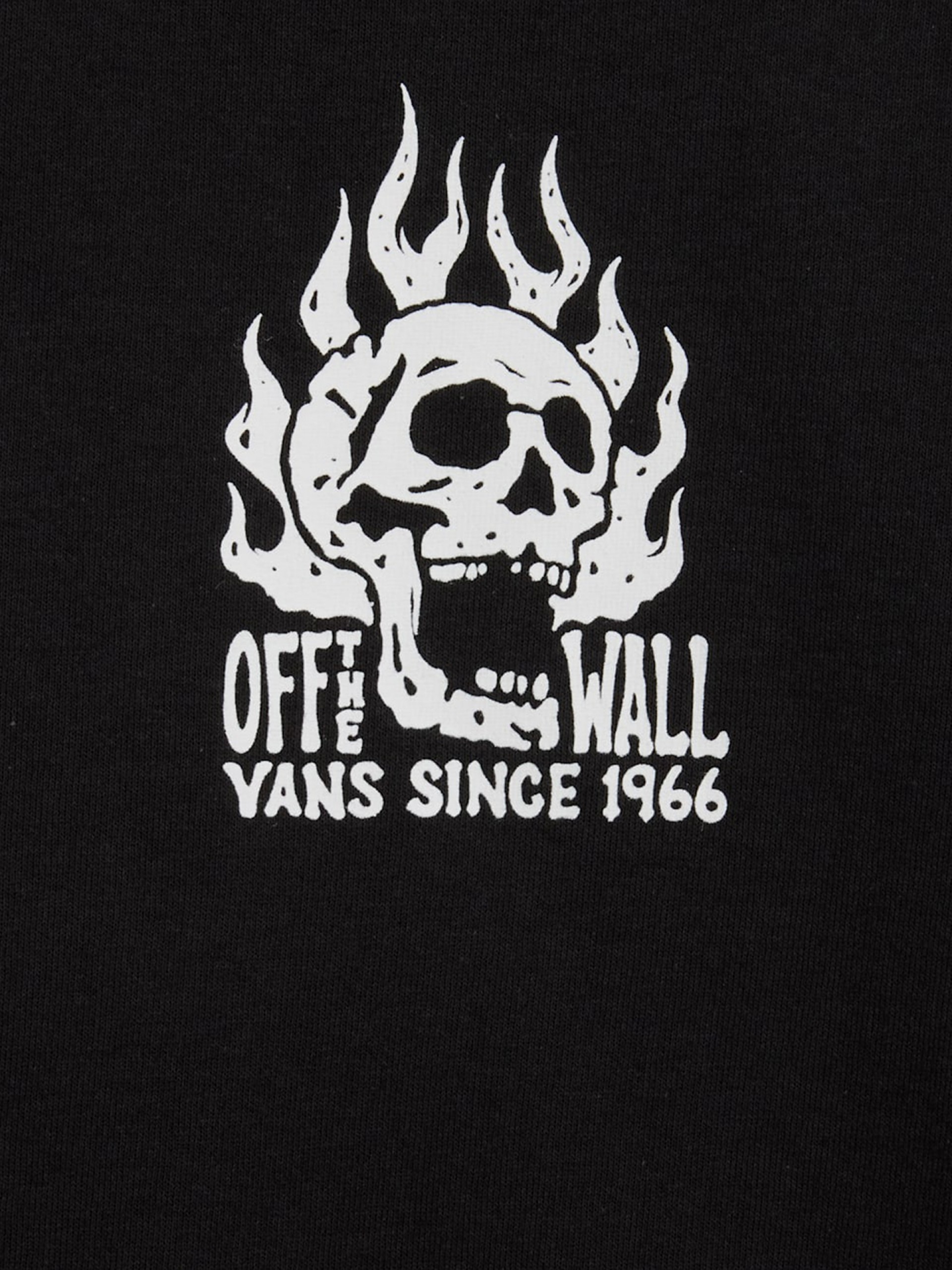 Camiseta Vans Off The Wall Fever Negra