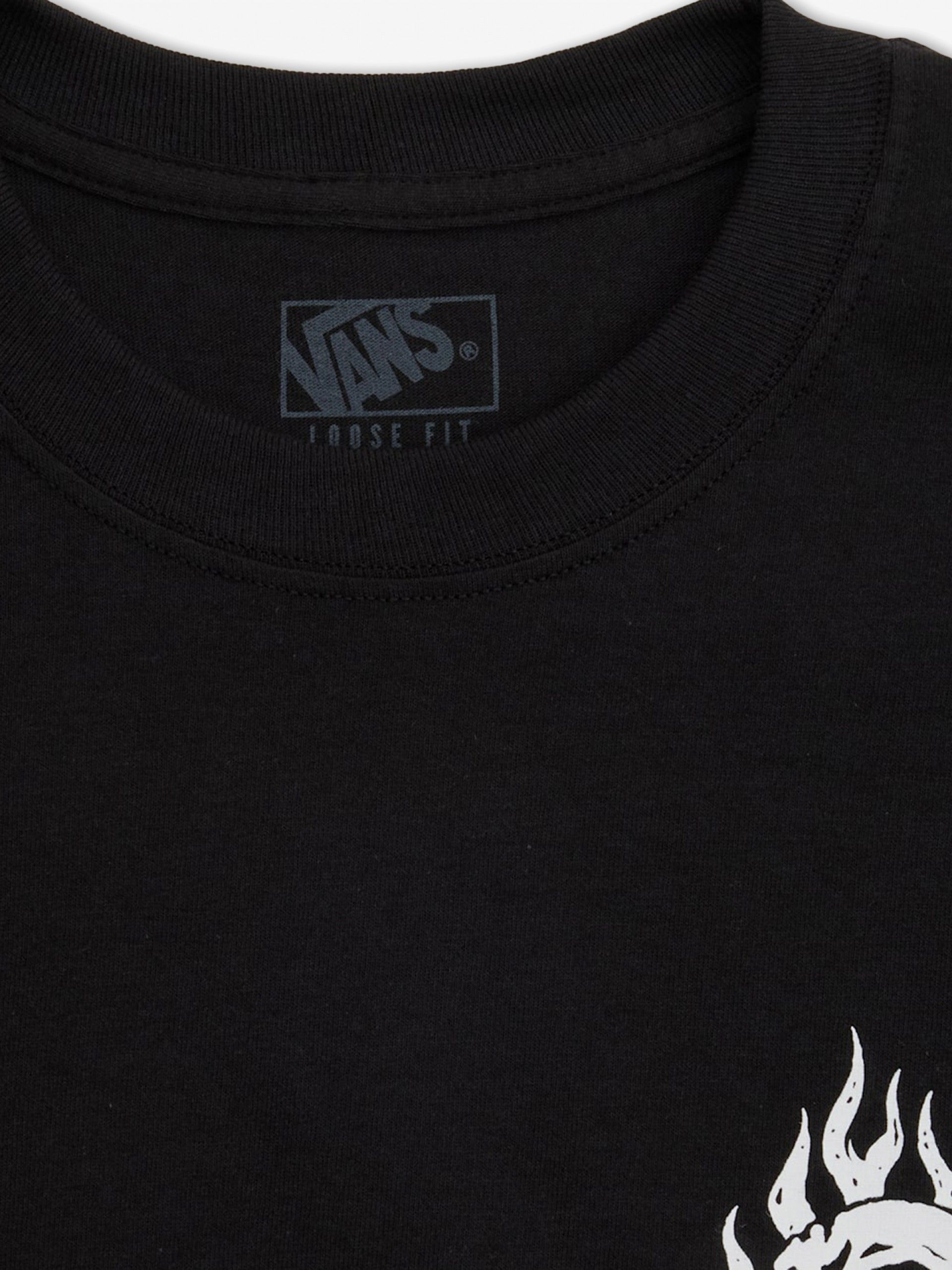 Camiseta Vans Off The Wall Fever Negra