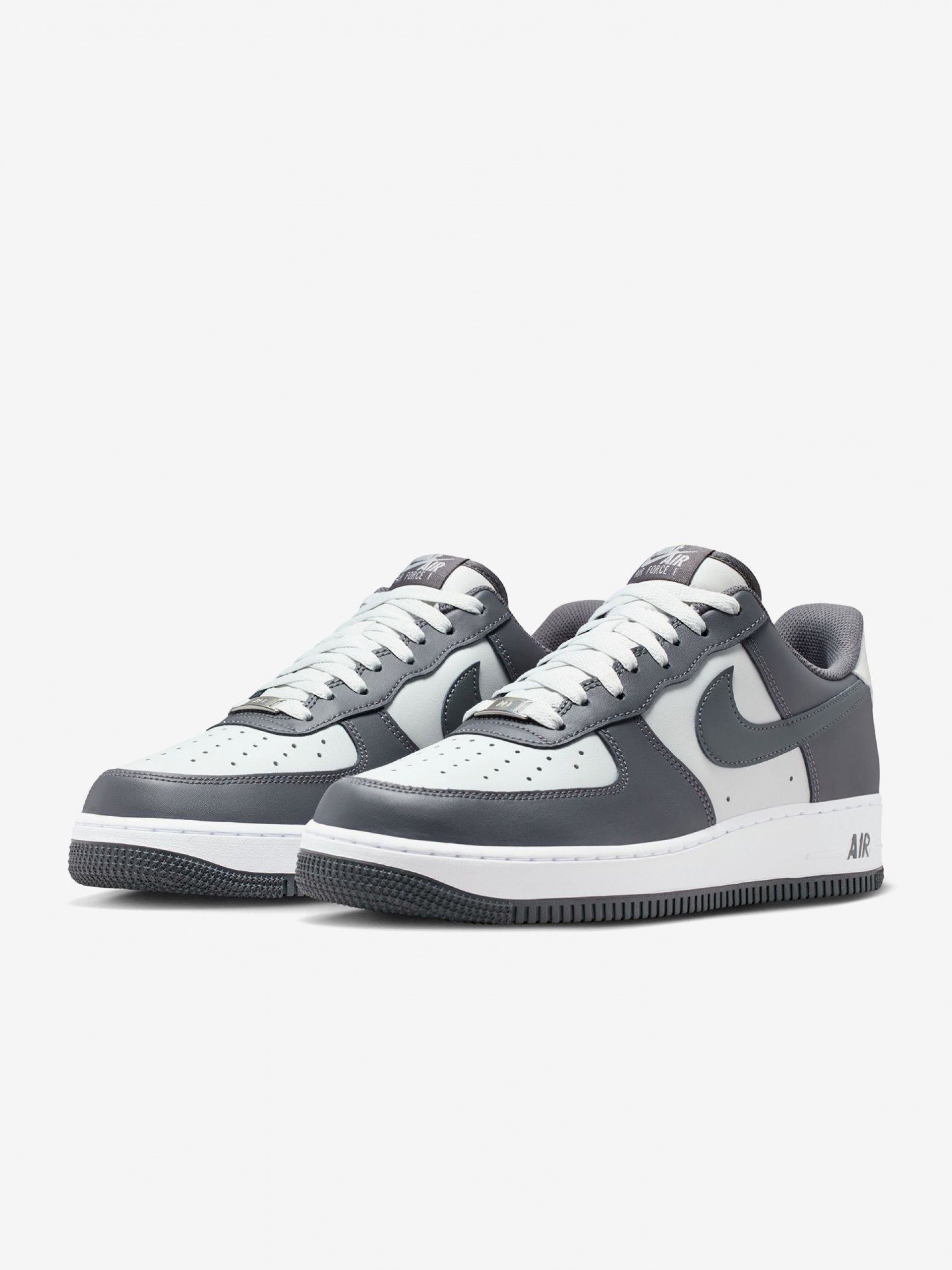 Sapatilhas Nike Air Force 1 07 Cinzentas Para Homem