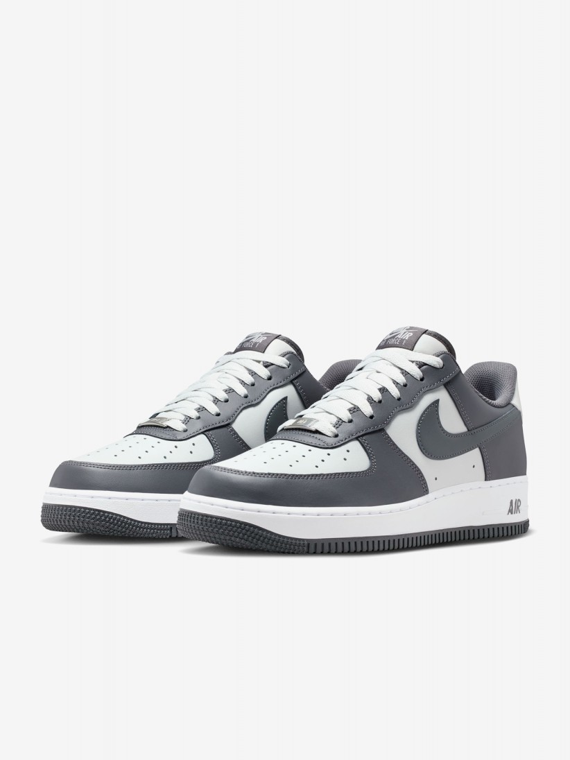 Sapatilhas Nike Air Force 1 07 Cinzentas Para Homem
