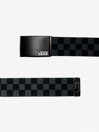 Cinturón Vans Deppster Web Estampado de Cuadros Cinturón Vans Deppster Web Estampado de Cuadros