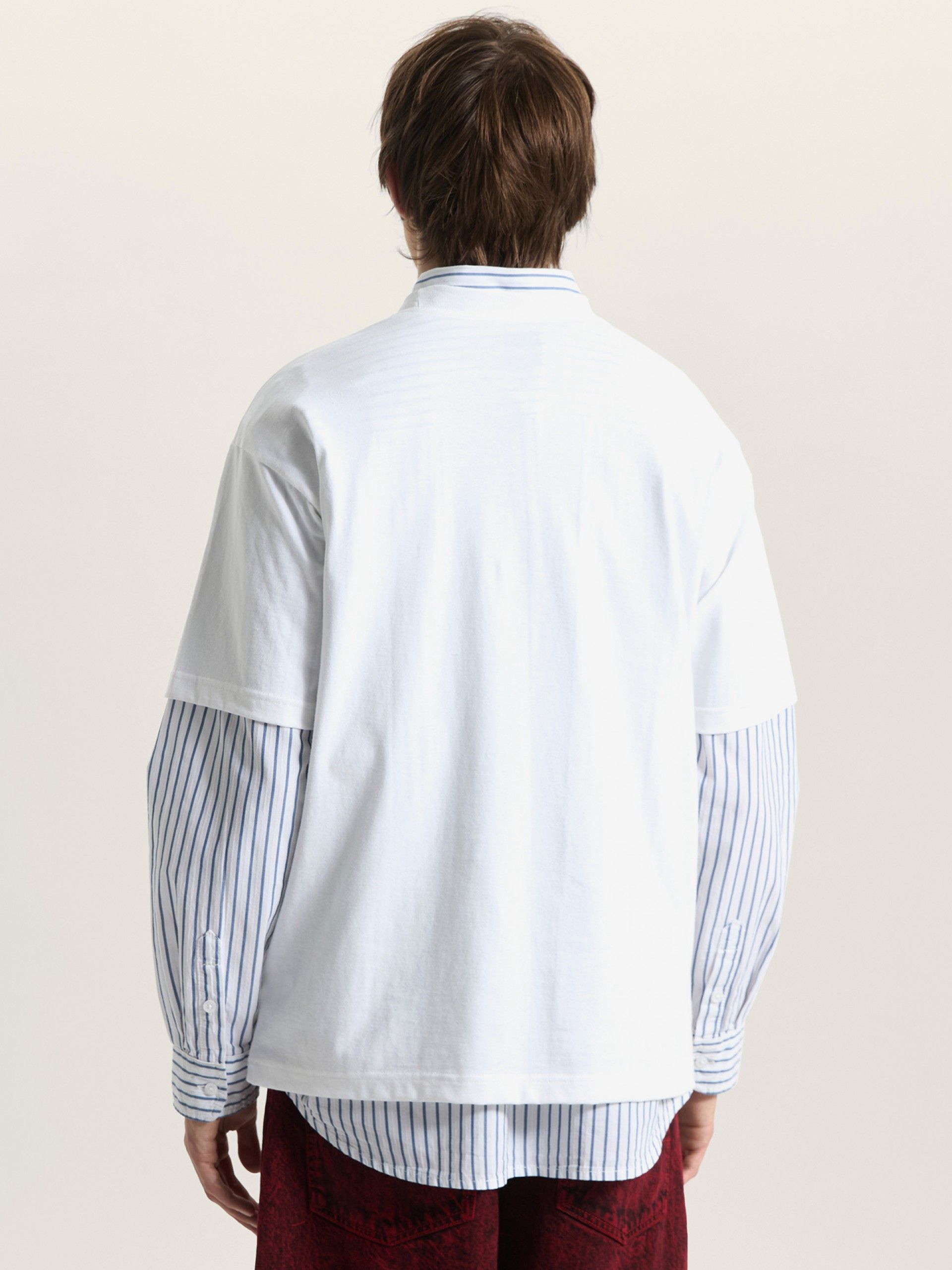 T-shirt Vans Wave Check Branca
