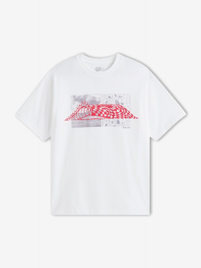 Vans Wave Check White T-shirt