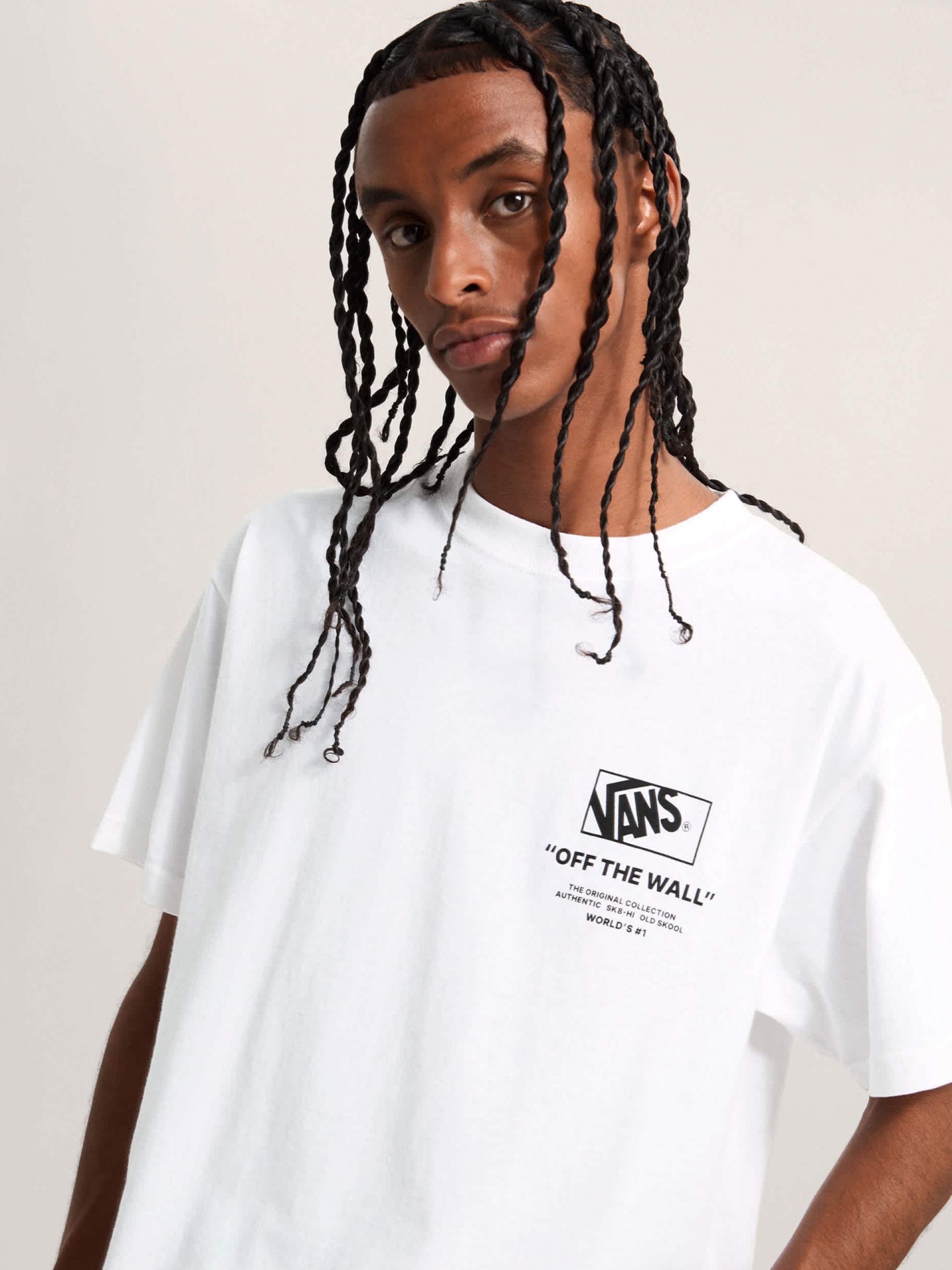 Camiseta Vans Stockpile Blanca