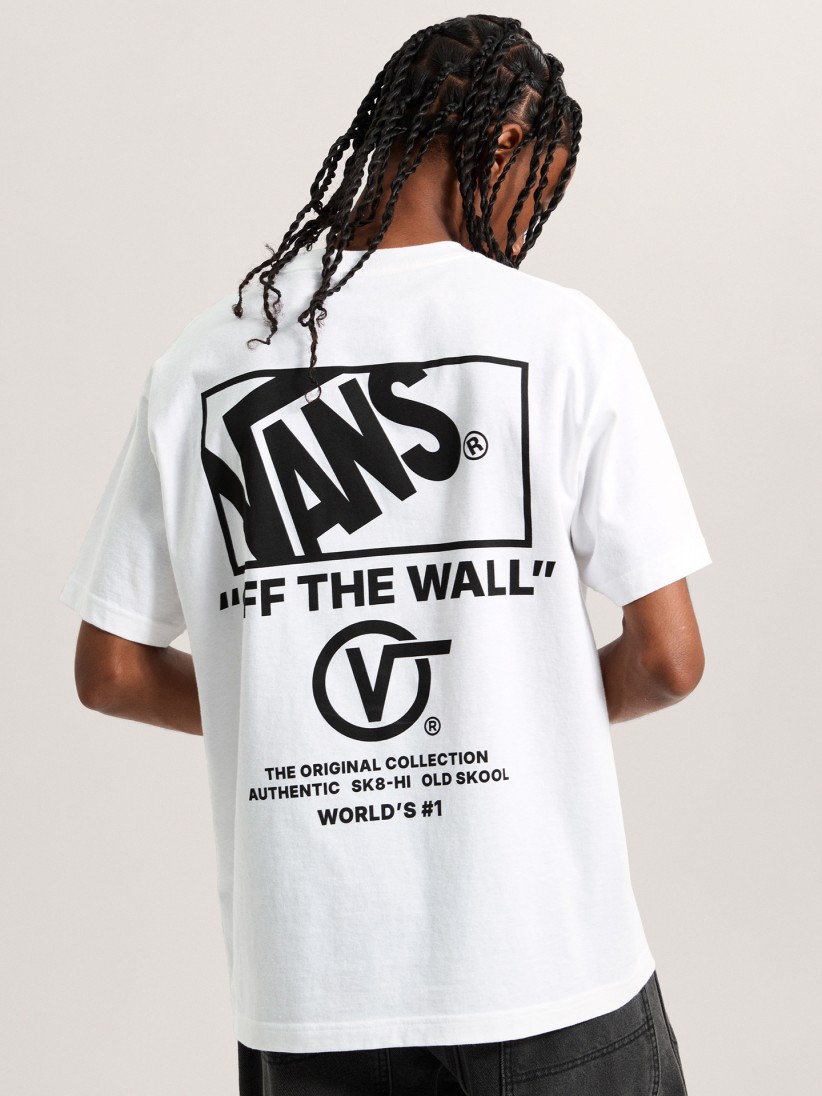 Camiseta Vans Stockpile Blanca