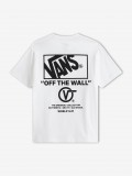 Camiseta Vans Stockpile Blanca