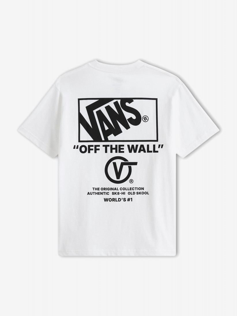 Camiseta Vans Stockpile Blanca