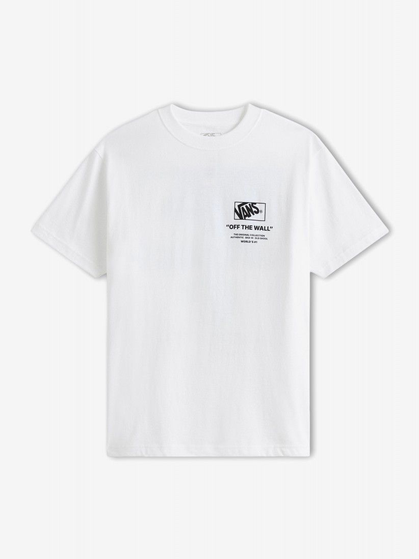 Camiseta Vans Stockpile Blanca