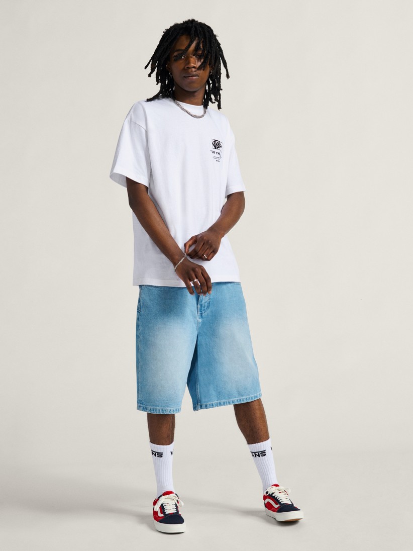 Camiseta Vans Stockpile Blanca