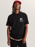 T-shirt Vans Stockpile Preta T-shirt Vans Stockpile Preta