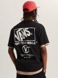 T-shirt Vans Stockpile Preta T-shirt Vans Stockpile Preta