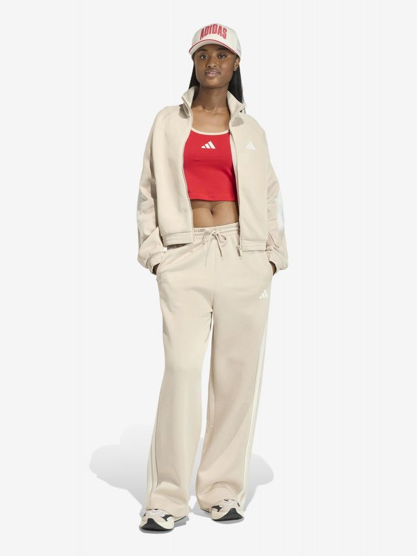 Adidas Stadium Track Trop W Beige Jacket